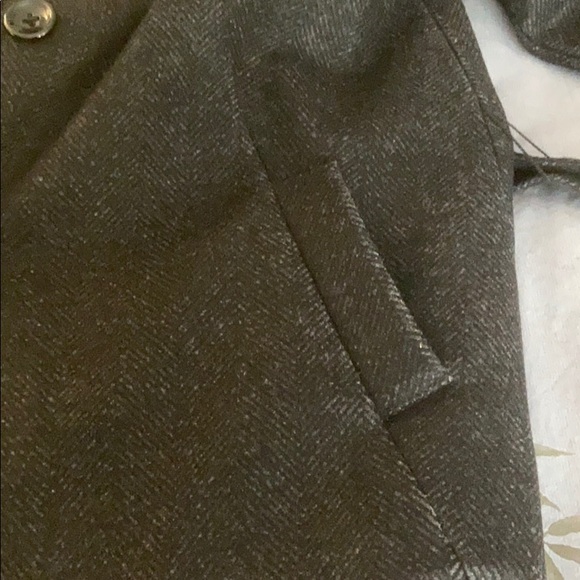 Belted Gap three quarter length wool blend coat - Picture 7 of 8